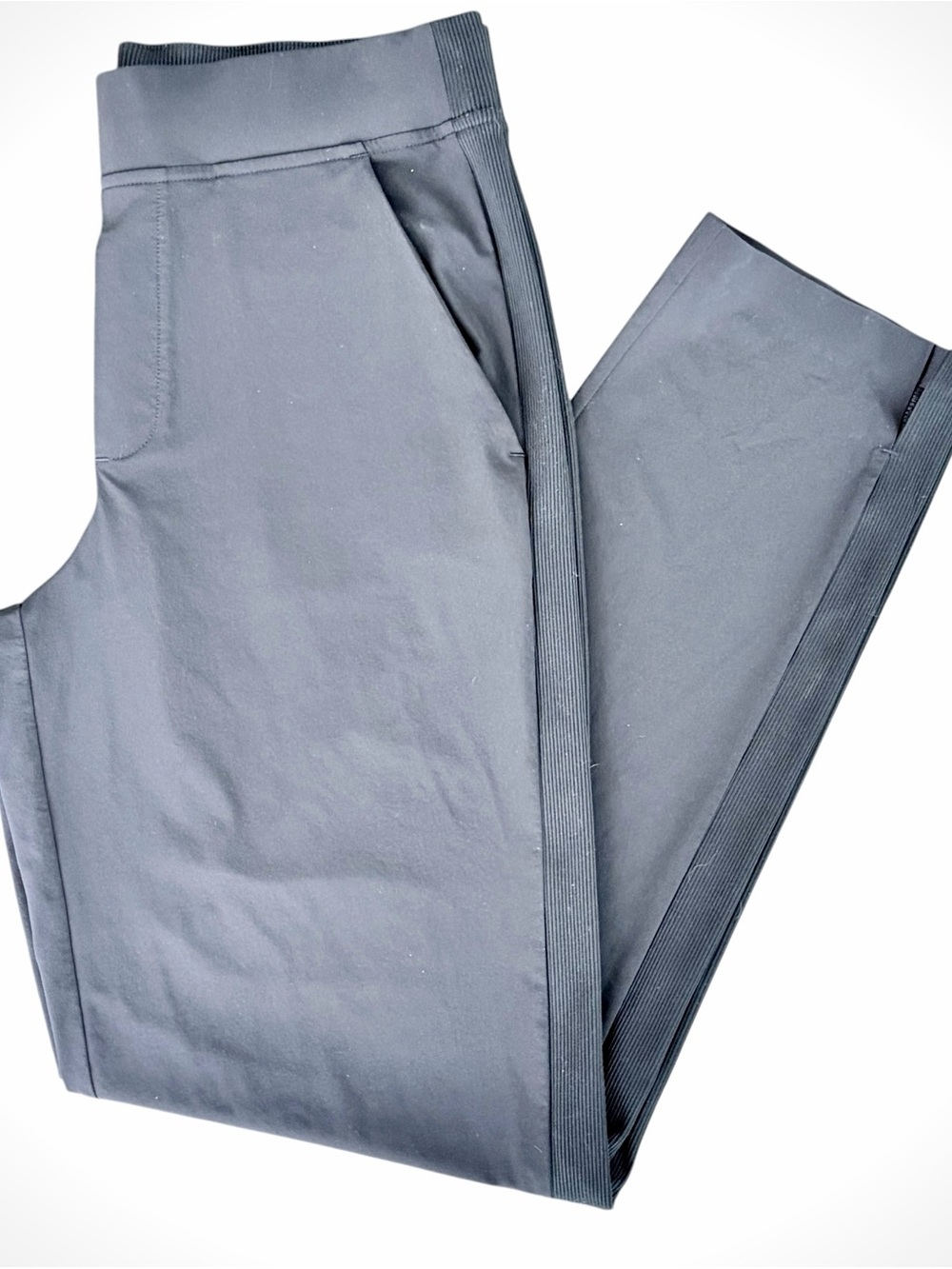 Athleta Black Brooklyn Ankle Pant Pull‎ On Women’s 6 Tall